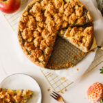 Veganer Apfel-Streusel mit Mohn