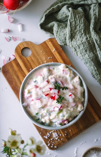 Veganer Frühlings-Quark