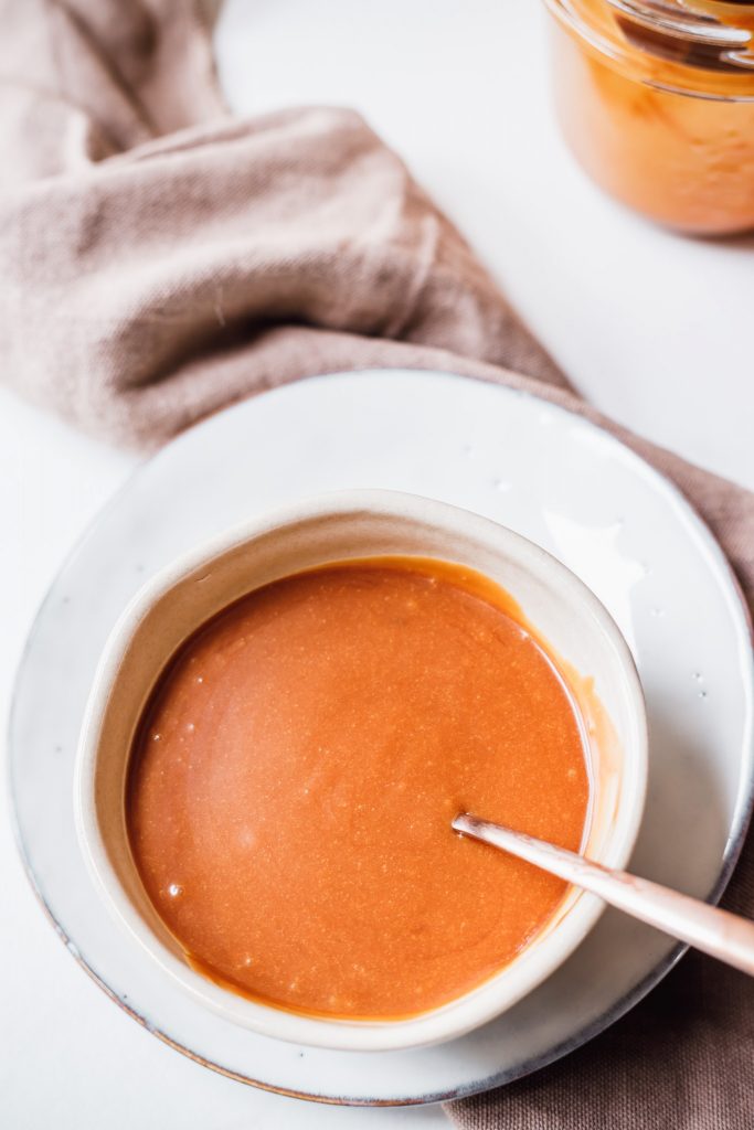 Vegane Karamellsauce
