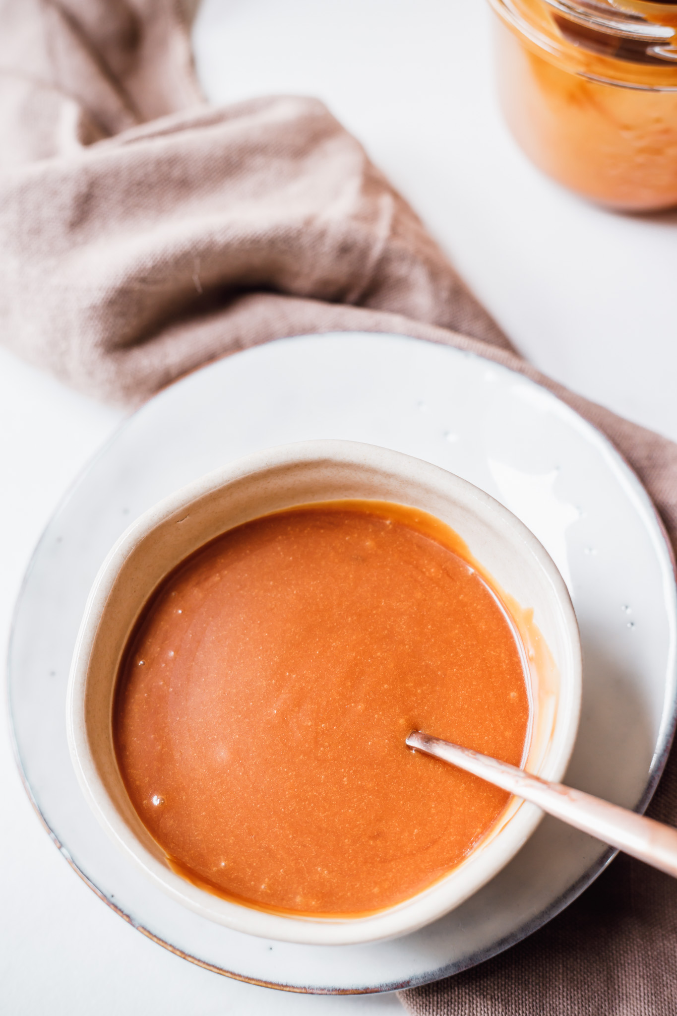 Vegane Karamellsauce