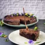 Veganer Chocolate-Fudge-Cake